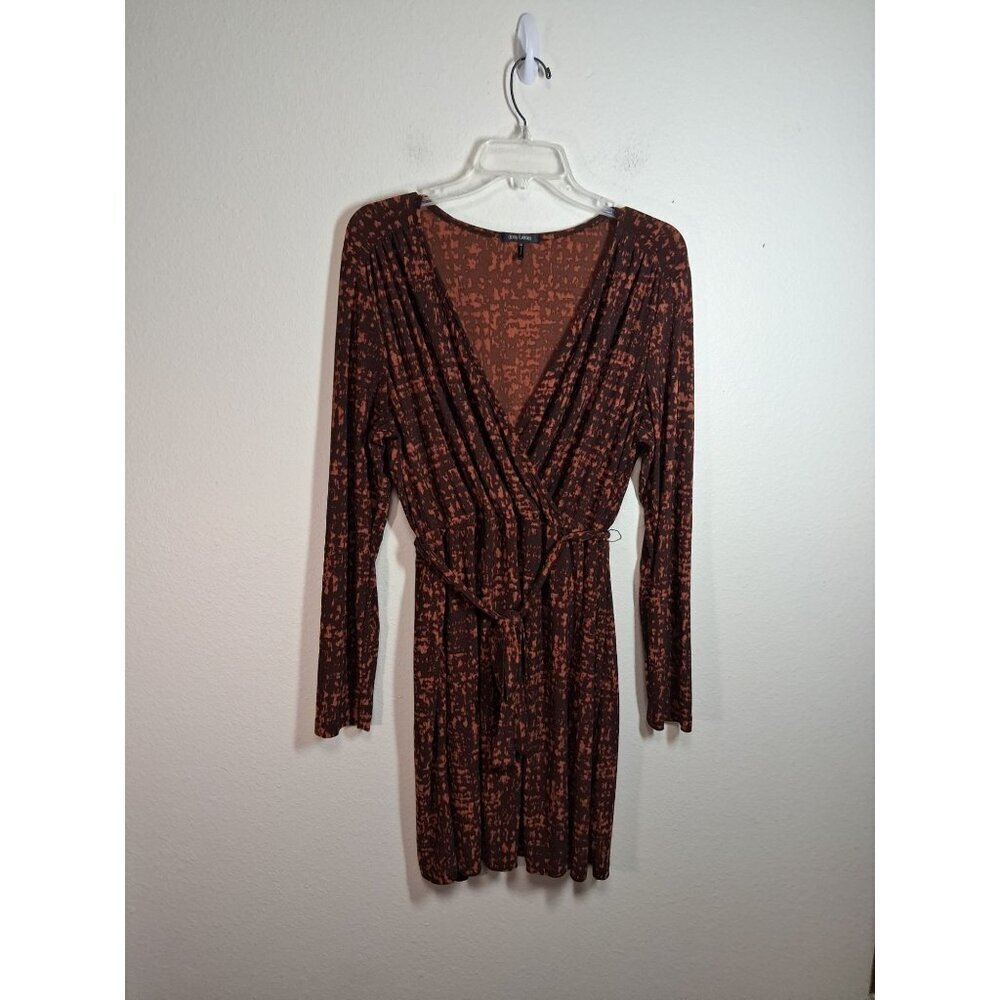 Daisy Fuentes Dress Business Casual Office Party Brown Size XL
